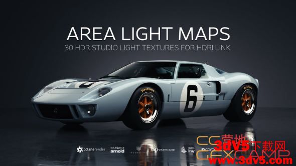 Area Light Maps for HDRI Link