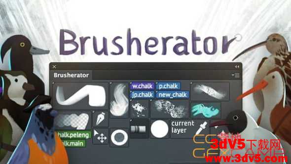 Brusherator 1.2 Plug-in for Adobe Photoshop CC