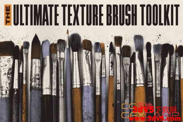 True Grit Texture C The Ultimate Texture Brush Toolkit